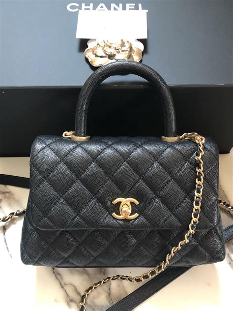 chanel coco top handle